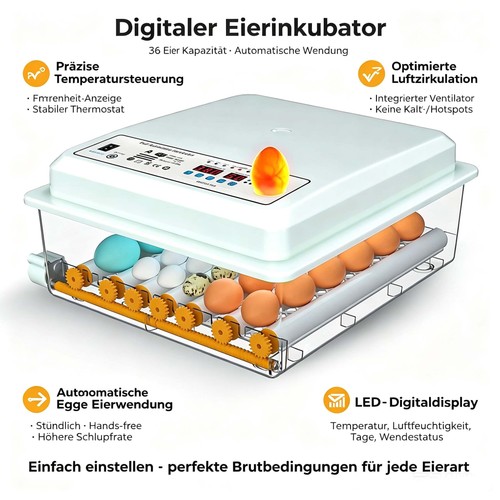 Eier inkubator brutautomat - eier,